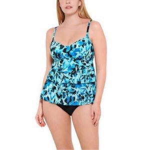 Christina Swimwear - Women's Cool Water Jardine Tankini Swimsuit Set